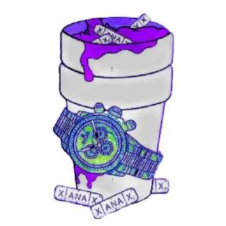 ⌚️ emoji Codeine Generation @mmmbchat Telegram sticker 13 of 15