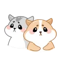 😨 emoji Love Hamsters Telegram sticker 18 of 18