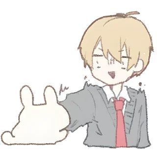 😬 emoji Мальчишки Токидоки @Nyasticks Telegram sticker 23 of 41