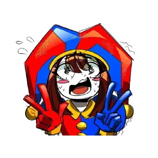 Sticker from Pomni Jussy9375