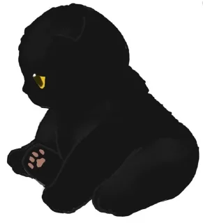 🐾 emoji киттики Telegram sticker 9 of 38