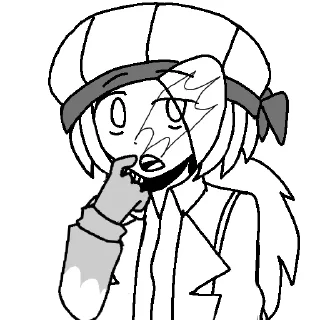 🤨 emoji .Karl! Telegram sticker 9 of 34