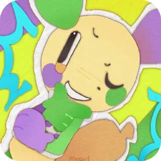 🔳 emoji Looey 🎈📗@Nahida_my_lovee Telegram sticker 4 of 120