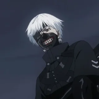 🌟 emoji Ken Kaneki • @Earth928B Telegram sticker 19 of 50