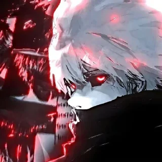 🌟 emoji Kaneki Ken Telegram sticker 5 of 34