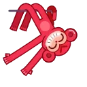 Movin’ Monkey sticker preview 1