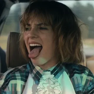😬 emoji Stranger things @stikibilogo Telegram sticker 11 of 95