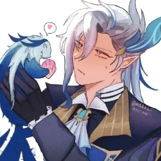 Sticker from ꧁༺Neuvillette ༻꧂