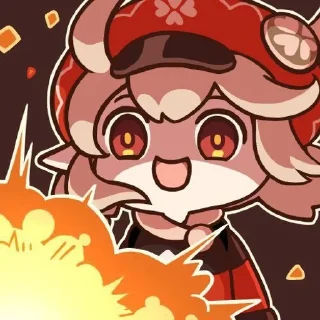 💥 emoji Кли геншен | @Anyushh Telegram sticker 9 of 45