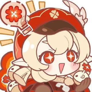 💥 emoji Кли геншен | @Anyushh Telegram sticker 11 of 45