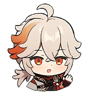 😀 emoji казуха лапуля💓💓 Telegram sticker 18 of 47