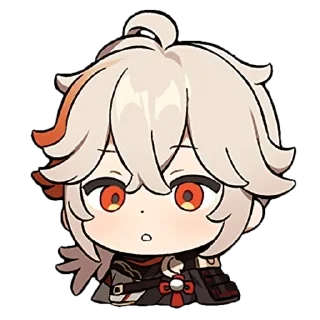 😳 emoji казуха лапуля💓💓 Telegram sticker 17 of 47