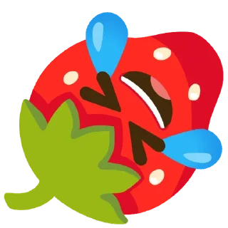 🤣 emoji 🍓 Telegram sticker 8 of 110
