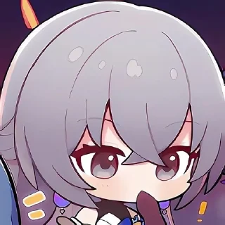 🐰 emoji Bronya❄️ Telegram sticker 18 of 27