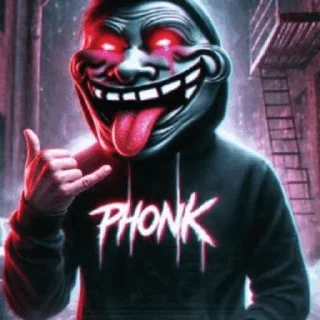 Sticker from PHONK TROLLFACE t.me/mad3rator