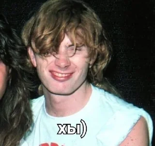 🧡 emoji Dave Mustaine Telegram sticker 7 of 84