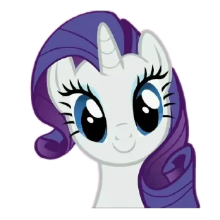 🙂 emoji Рарити ☆🤍💜 / созд: @Hexexexe Telegram sticker 21 of 59