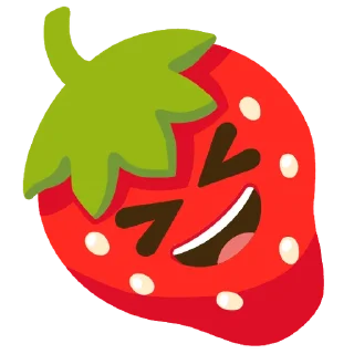 😆 emoji 🍓 Telegram sticker 5 of 110