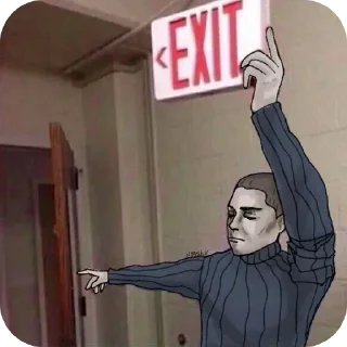 😤 emoji Бледный гость и любымый Telegram sticker 7 of 120