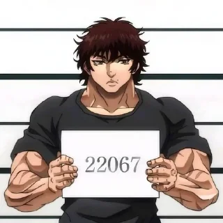 Sticker from Baki ➩ @Earth928B