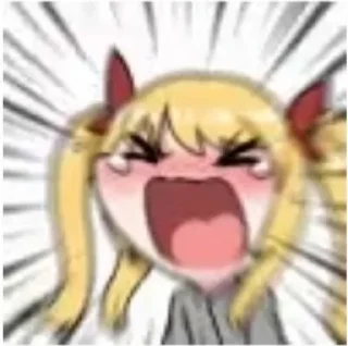 😮 emoji Black Souls Telegram sticker 13 of 67