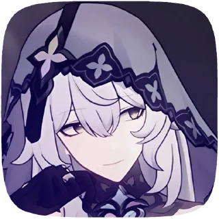 🔮 emoji ⌗𝗕𝗅𝖺𝖼𝗄 𝗦𝗐𝖺𝗇 . . @kiddoadpt Telegram sticker 15 of 40