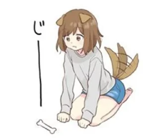 😞 emoji Собака 🐶 от @tzxcde Telegram sticker 10 of 29