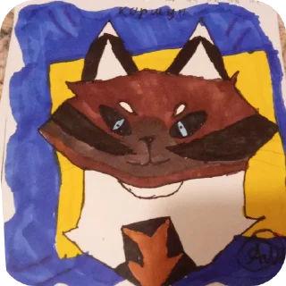 🩳 emoji Коты воители Telegram sticker 16 of 22