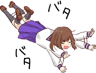 😡 emoji Girlfriend Sticker • @punipuni_stickers Telegram sticker 15 of 40