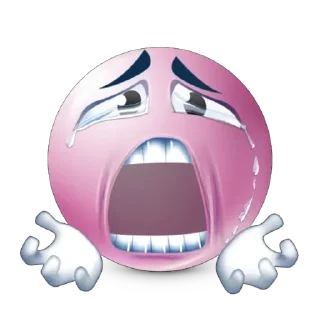 😭 emoji @CLOOBHUB <- БОЛЬШЕ Telegram sticker 10 of 63