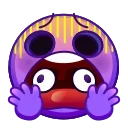 😱 emoji @CLOOBHUB <- БОЛЬШЕ Telegram sticker 14 of 53
