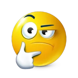 🤔 emoji @CLOOBHUB <- БОЛЬШЕ Telegram sticker 5 of 63