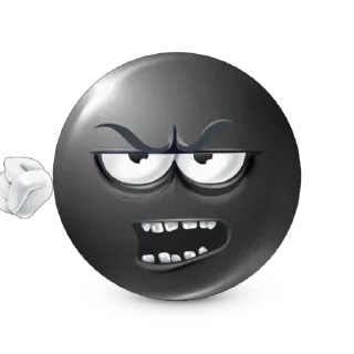 😠 emoji @CLOOBHUB <- БОЛЬШЕ Telegram sticker 19 of 63