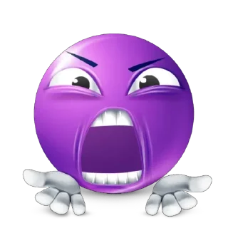 😫 emoji @CLOOBHUB <- БОЛЬШЕ Telegram sticker 9 of 63