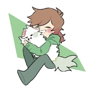 😁 emoji Ell • Eddsworld Telegram sticker 10 of 31