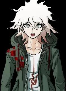 😮 emoji Нагито Комаэда Telegram sticker 16 of 17