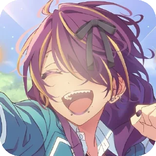 👍 emoji enstars emo/scene @pr1nc3mu Telegram sticker 18 of 30