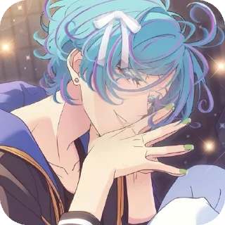 👍 emoji enstars emo/scene @pr1nc3mu Telegram sticker 10 of 30