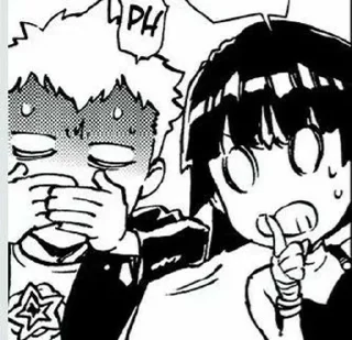🤫 emoji ani/me Telegram sticker 17 of 83