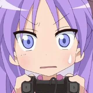 ⭐ emoji kagami hiiragi @nreono & @al7nne Telegram sticker 15 of 50