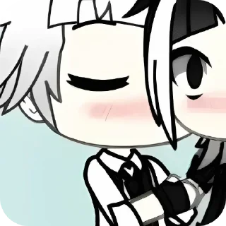💇 emoji Гача от Хины Telegram sticker 4 of 30