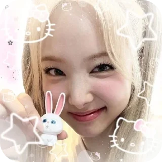 🐰 emoji 𝑵𝒂𝒚𝒆𝒐𝒏𝒈 Telegram sticker 5 of 12