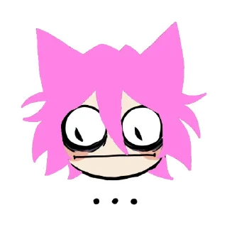 😐 emoji catboi @this_is_sticker_party Telegram sticker 10 of 45