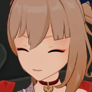 😊 emoji I believe in yoimiya supremacy Telegram sticker 23 of 53