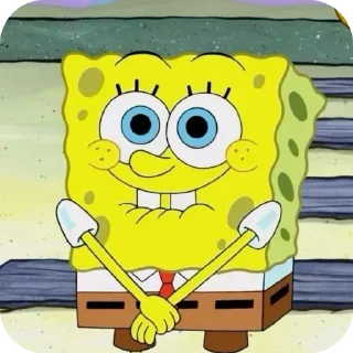 🐦 emoji БОЛЬШЕ ⇨ @CLOOBHUB ГУБКА БОБ СПАНЧ SPONGE BOB ТГ Telegram sticker 9 of 64
