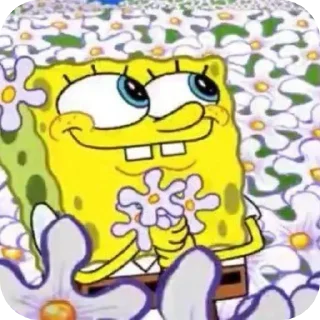 😊 emoji БОЛЬШЕ ⇨ @CLOOBHUB ГУБКА БОБ СПАНЧ SPONGE BOB ТГ Telegram sticker 20 of 64