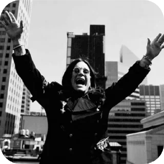 😝 emoji Ozzy Osbourne Telegram sticker 11 of 20