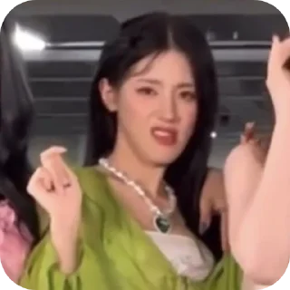 ✋ emoji GIDLE my world Telegram sticker 11 of 26