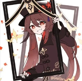 🌟 emoji Ху Тао Telegram sticker 21 of 108