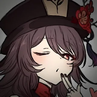 🩸 emoji 𝖡𝗒! 𝖧𝗎 𝖳𝖺𝗈 Telegram sticker 21 of 67